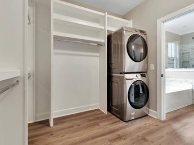 Stackable Washer & Dryer.