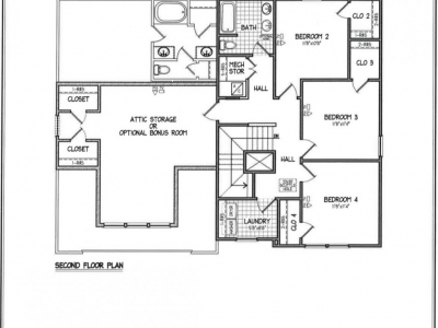 Thompson Second Floor Plan