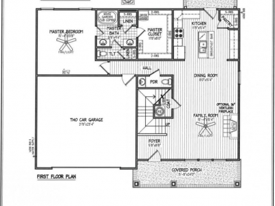 Thompson First Floor Plan